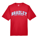 Red Moisture Wicking Short Sleeve T-Shirt